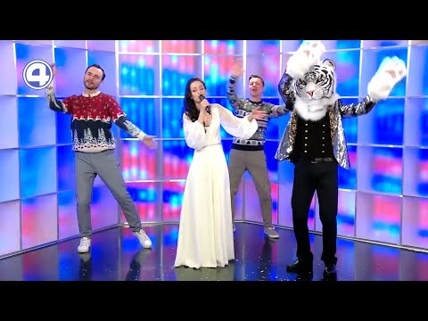 Александр Рассказов и Марина Голуб в прямом эфире
