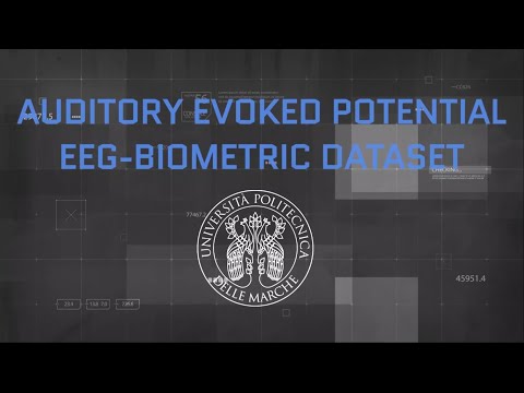 EEG-Based Biometric Dataset: Auditory Evoked Potentials (AEP)
