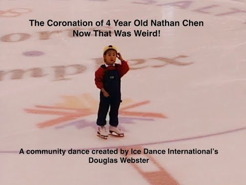 The coronation of 4 year old Nathan Chen!