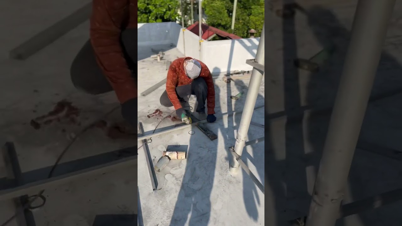 Make A Watter Tank Stand#welding #weldinglife #shorts #yutubeshort #dinoopvlogs