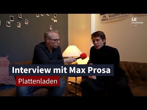 Der Ruhepol in aufwühlenden Zeiten – Interview mit Max Prosa | LZ TV Plattenladen