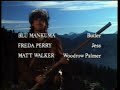 Davy Crockett Rainbow In The Thunder Australian VHS Closing Disney 1990