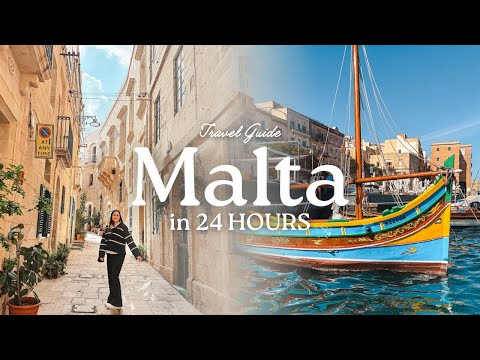 24 HOUR Travel Challenge: Spend A Day With Us In MALTA 🇲🇹