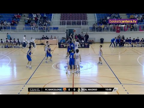 U13M - FC BARCELONA vs REAL MADRID.- Torneo preinfantil "Ciudad de Vera" 2022 #BasketCantera.TV
