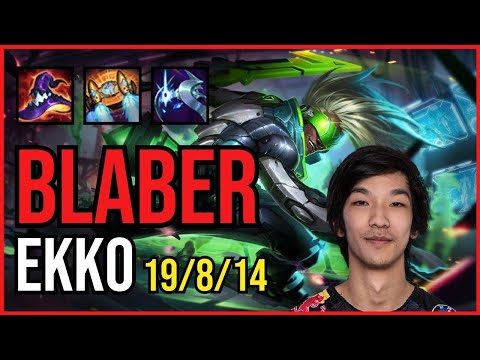 BLABER - EKKO vs JAX Jungle - NA Challenger - Patch 11.5