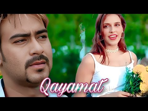 Woh Ladki Bahut Yaad Aati Hai | Full HD Video | Qayamat | Kumar Shanu, Alka Yagnik | Ajay, Neha Song