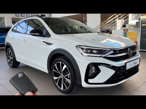 NEW VOLKSWAGEN Taigo R-Line 2022 - FULL REVIEW (1.5 TSI, Pure White color)