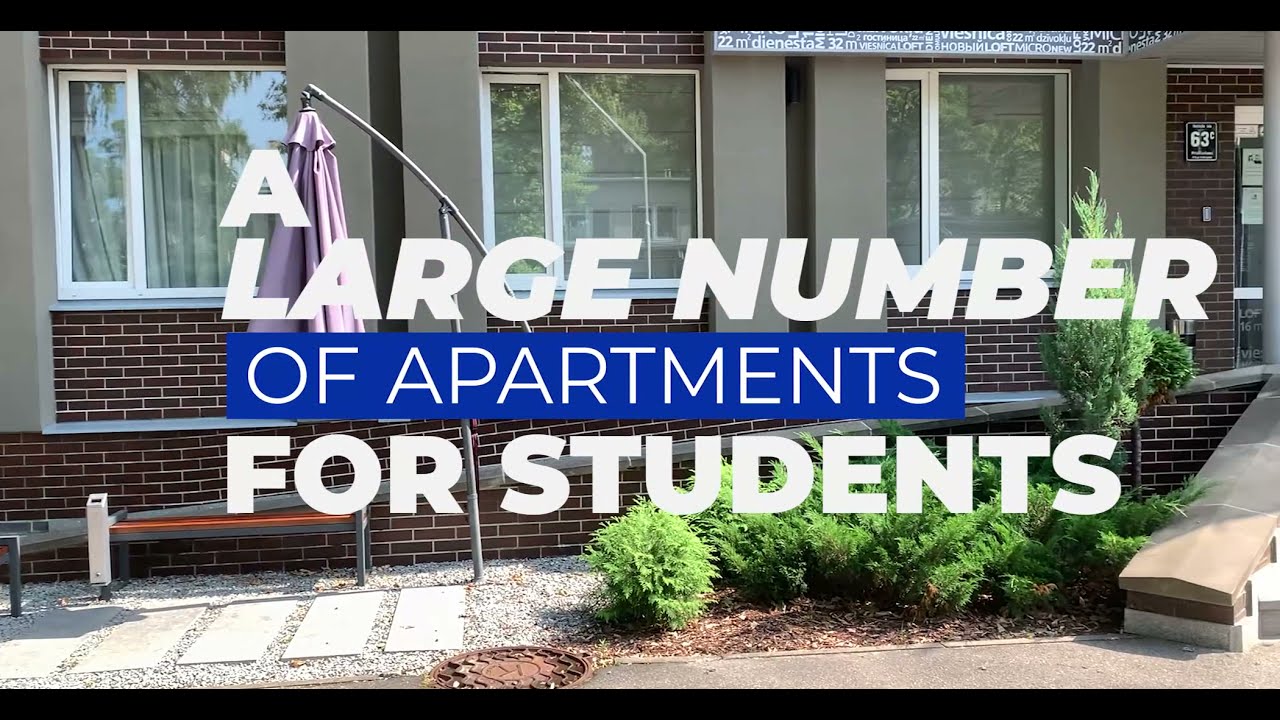 Student accommodation in Ventspils loft | Apartment presentation, Erasmus Riga