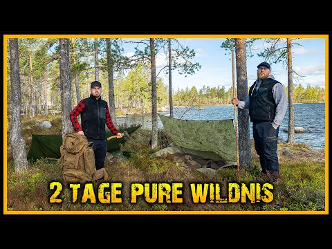 2 Tage Wildnis in Schweden – Flussüberquerung & eine stürmische Nacht am See | Naturensöhne