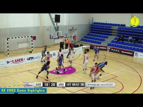 11.kolo HTPL - KK Gorica vs  KK Vrijednosnice Osijek - VROS Game Highlights