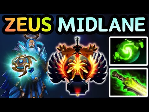 🔥 THUNDER STRIKES LIKE A GOD 💀 — ZEUS MID MADNESS | DOTA 2 🔥