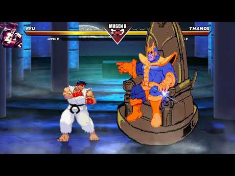 Ultimate Ryu Vs Thanos | GODLIKE COMBO!