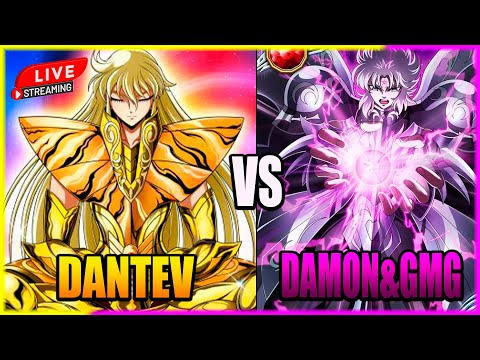 DANTEV VS DAMON&GMG SEMI-FINAL DO JAMIEL INTERSERVER! - SAINT SEIYA AWAKENING