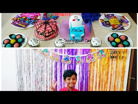 BIRTHDAY CELEBRATION /5th HAPPIEST BORN DAY MAZIN MON😍😍😍