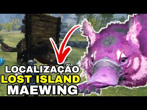 COMO DOMAR MAEWING LOST ISLAND LOCALIZAÇÃO ARK SURVIVAL EVOLVED