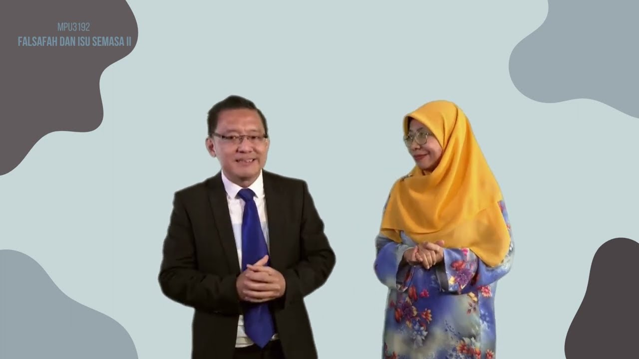 PENGENALAN KURSUS - MPU3192 FALSAFAH DAN ISU SEMASA 2