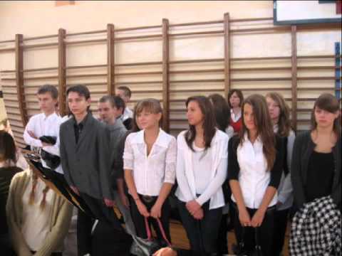 Rozpoczęcie roku szkolnego 2010/2011 w Gimnazjum nr9 im Jerzego Waldorffa