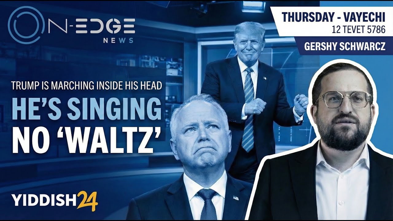 Trump Is Marching In Town - But He's Singing No "Waltz" | On Edge | Gershy Schwarcz