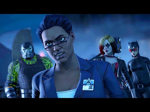 Batman & Vigilante Joker Vs Waller, Bane, Harley & Catwoman - Batman: The Enemy Within Episode 5