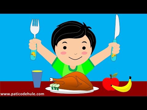 A comer - Canción Infantil - La hora de Comer - Frutas para niños