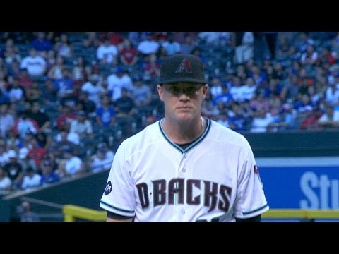 LAD@ARI: Bradley strikes out nine over 5 2/3 innings