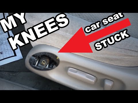 How to Fix Power Car Seat Stuck All the Way Forward (2003 Toyota Camry)