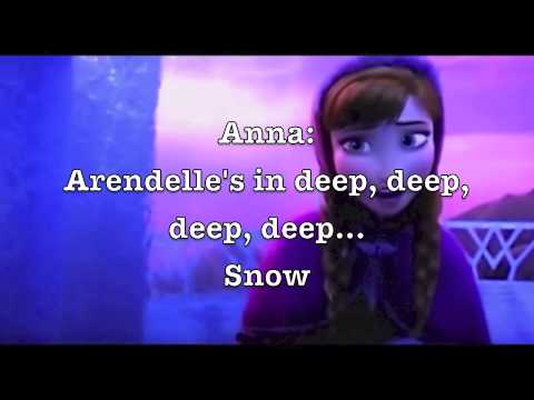 For the First Time in Forever (Reprise) - Kristen Bell, Idina Menzel (with Anna and Elsa lyrics)