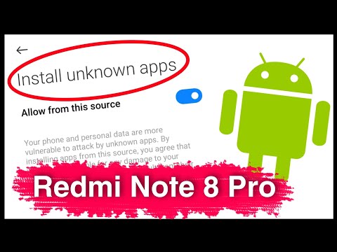 How to Enable Unknown Sources in Redmi Note 8 Pro | Redmi Note 8 Pro Unknown Sources Setting