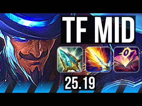 TWISTED FATE vs MALZAHAR (MID) | Legendary | KR Master | 25.19