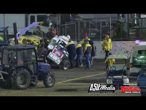 V8 Dirt Modifieds: Lord Mayors Cup - A-Main - Lismore Speedway - 02.11.2019
