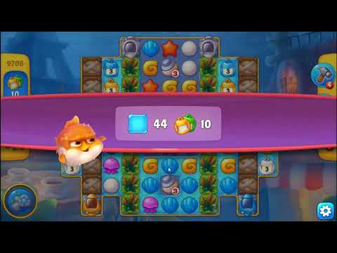 FISHDOM:  💥💥 Level 9706 Hard level, 9707, 9708 All No boosters💥💥