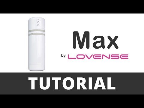 Lovense - Max 2 Telefon Uyumlu Lüks Mastürbatör