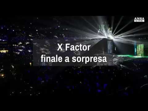 Finale a sorpresa per X Factor