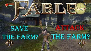 ITS CHICKEN CHASER! Picking up our first Quest as a Hero... or Villain. #fable #retrogaming #retro