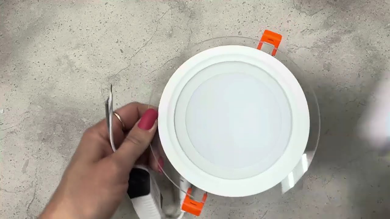 Встраиваемый LED светильник FERON AL2110 12W круглый 960Lm 5000K 01579