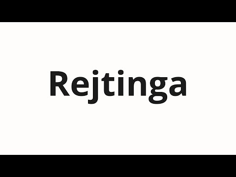 How to pronounce Rejtinga | Рейтинга (Rating in Russian)