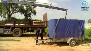 הובלות בתל אביב - הובלות מנוף למכונות ולציוד כבד -  - B144