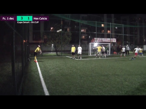 ⏰20.50 ⚽FC 1 Decembrie vs Hex Calcio 🏆(Cupa Smart FA Cup)