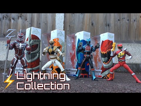Lightning Collection: Wave 1 Toy Review (Hasbro's Power Rangers action figures)