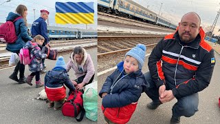 GOING BACK TO UKRAINE 🇺🇦 REFUGEES AT THE BORDER