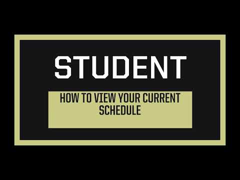 Purdue Class Schedule