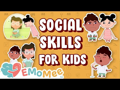 Social Skills For Kids | Social Emotional Learning | Toddler Learning Videos | Kids Videos | EMoMee