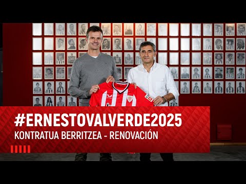 Imagen de portada del video Ernesto Valverde - Renovación - 2025