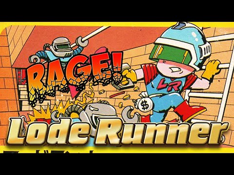 STUPIDLY HARD! RETRO RAGE: Lode Runner (NES)