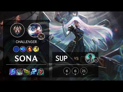 Sona Support vs Karma - EUW Challenger Patch 11.5