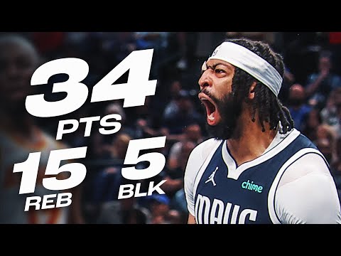 Anthony Davis' CLUTCH DOUBLE-DOUBLE vs Hawks! | April 2, 2025