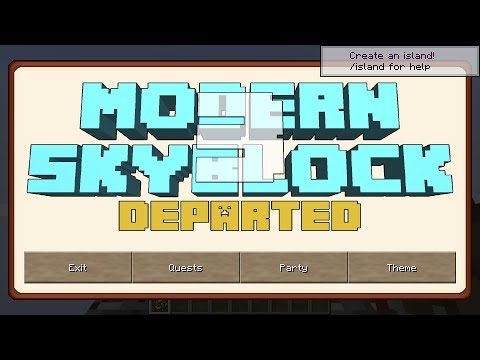 Modern SkyBlock 3 Departed Ep. 9 Botania Beginnings