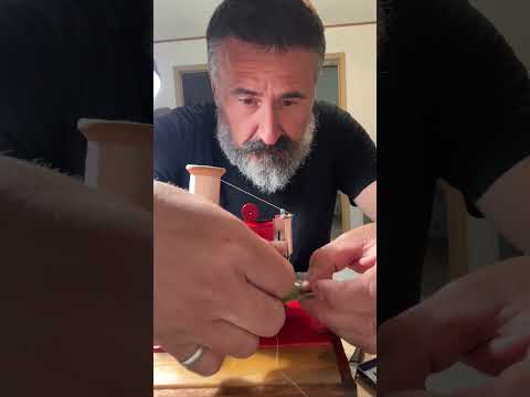 Vintage Sewing Restoring a Candy Red Toy Sewing Machine: Can It Actually Sew?