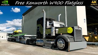 *Free Kenworth W900 Flatglass* Planter Hauled Amarillo to Dalhart *JBX2/TAA Combo* ATS PC 4K 1.56