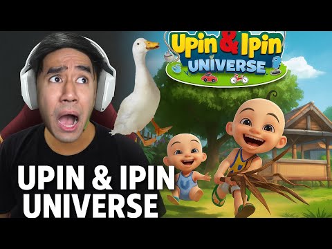 SERAM DIKEJAR ANGSA UPIN IPIN UNIVERSE 😂